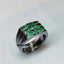 Natural Emerald Men Ring