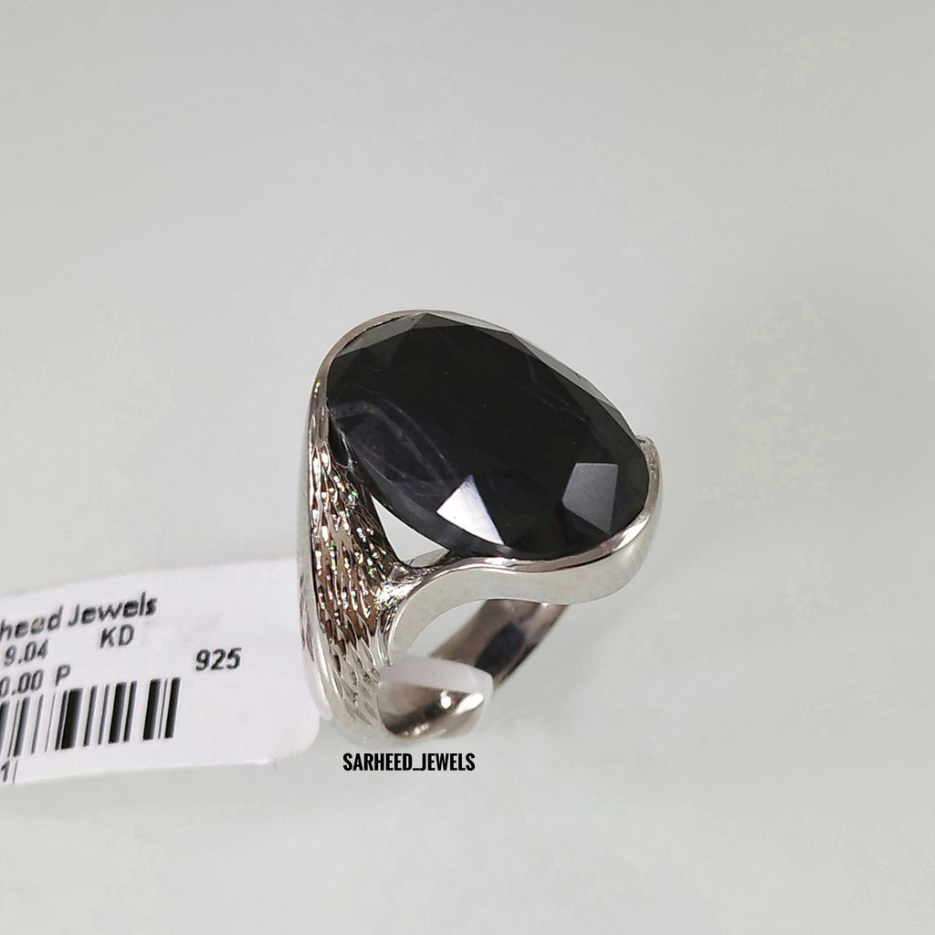 Natural Agate Men Ring