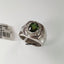 Natural Tourmaline and Diamond Men Ring