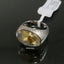 Natural Golden Rutile Quartz Men Ring