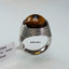 Natural Honey-Color Citrine Men Ring