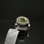 Natural Zircon and Diamond Men Ring