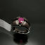 No Heat Ruby Men Ring