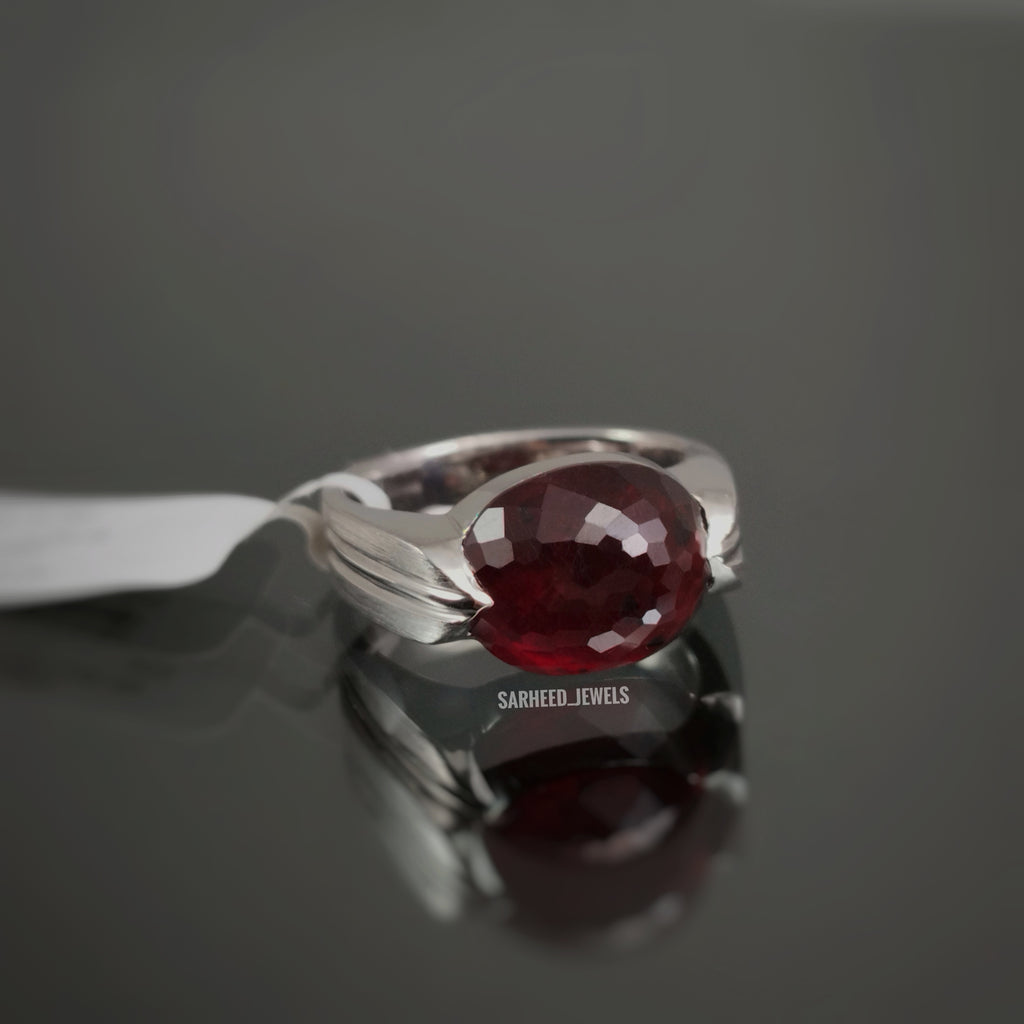 Natural Ruby Men Ring