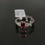 Unheated Ruby and Diamond Two-Tone Gold Ring