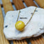 Natural Amber Gold Necklace