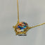 Monarch Opal Gold Necklace
