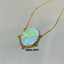 Monarch Opal Gold Necklace