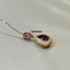 Natural Amethyst and Diamond Gold Necklace