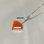 Natural Agate and Diamond Gold Necklace