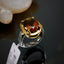 Natural Honey-Color Citrine Men Ring