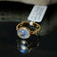 Natural Moonstone and Diamond Gold Ring