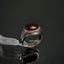 Natural Agate (kabadi) and Diamond Men Ring