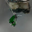 Natural Jadeite and Diamond White Gold Necklace