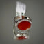 Natural Agate and Diamond Men Ring