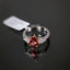 Natural Malaia Garnet and Diamond Two-Tone Gold Ring