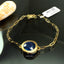Natural Sapphire Gold Bracelet