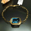 Natural Topaz Gold Bracelet