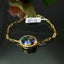 Natural Mystic Topaz Gold Bracelet