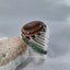 Natural Agate (Sulemani) Ring