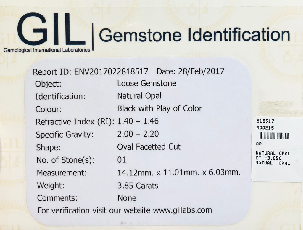 Natural Opal - 3.85 Cts.