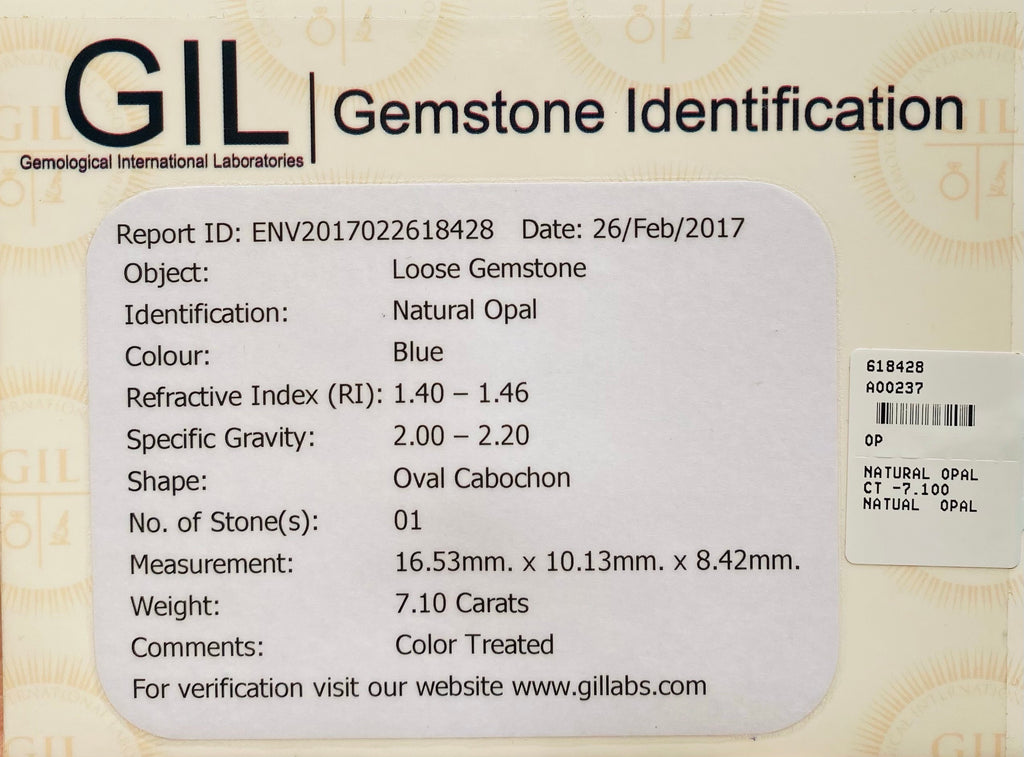 Natural Opal - 7.10 Cts.