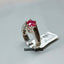 Natural Ruby and Diamond Men Ring