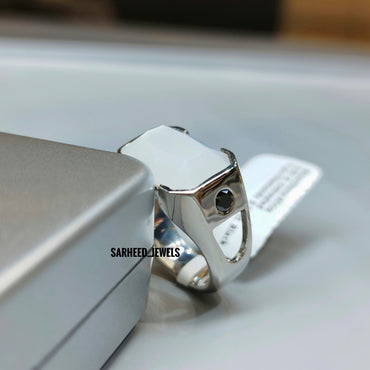 Natural Moonstone Men Ring