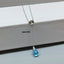 Natural Topaz and Diamond Gold Necklace