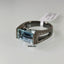 Natural Aquamarine Men Ring