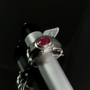 Natural Ruby Men Ring