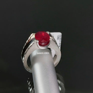 Natural Ruby Men Ring