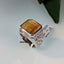 Natural Tourmaline Men Ring