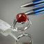 Natural Spessartite Garnet Men Ring