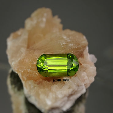 Natural Peridot - 6.39 ct.