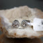 Diamond White Gold Studs