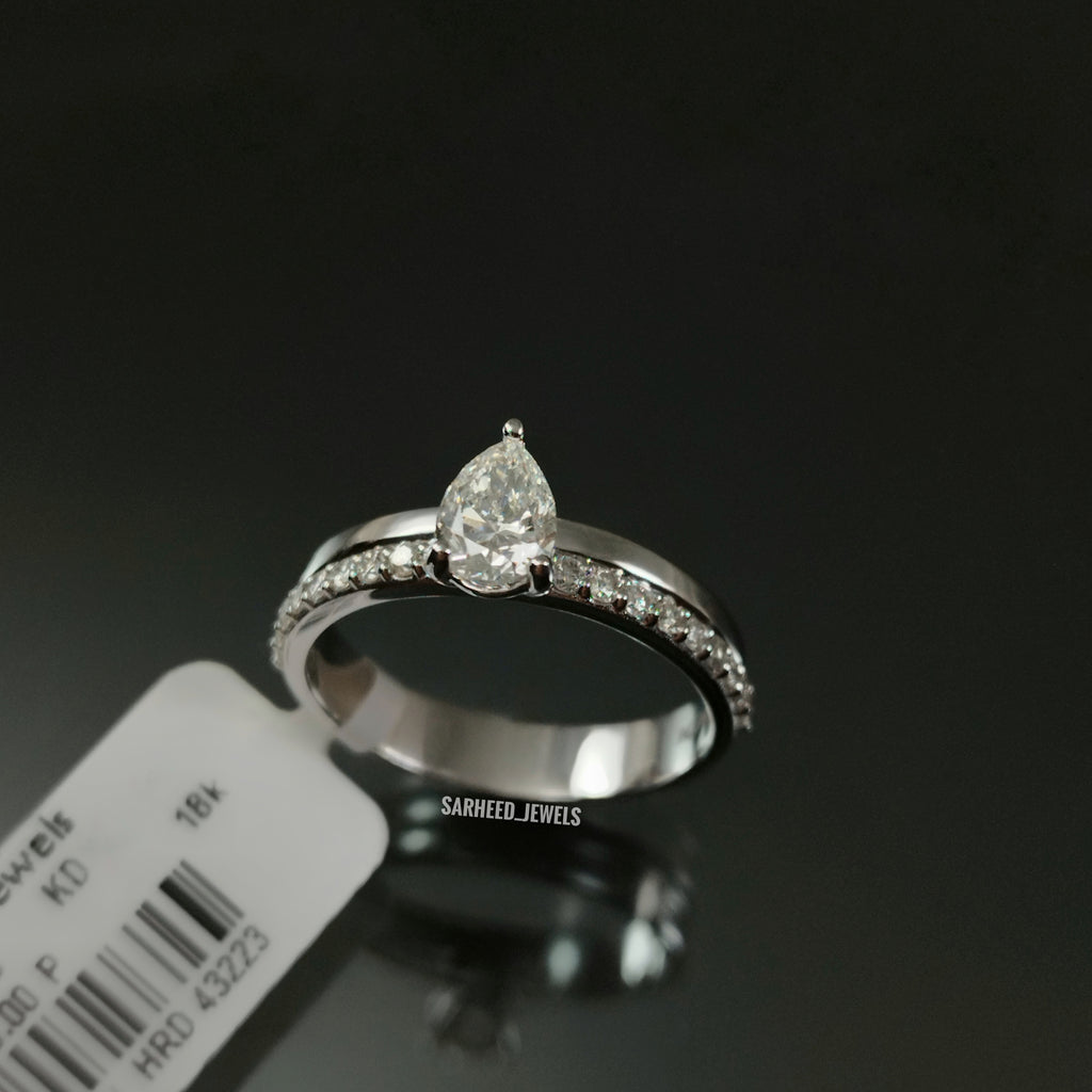 Diamond White Gold Ring