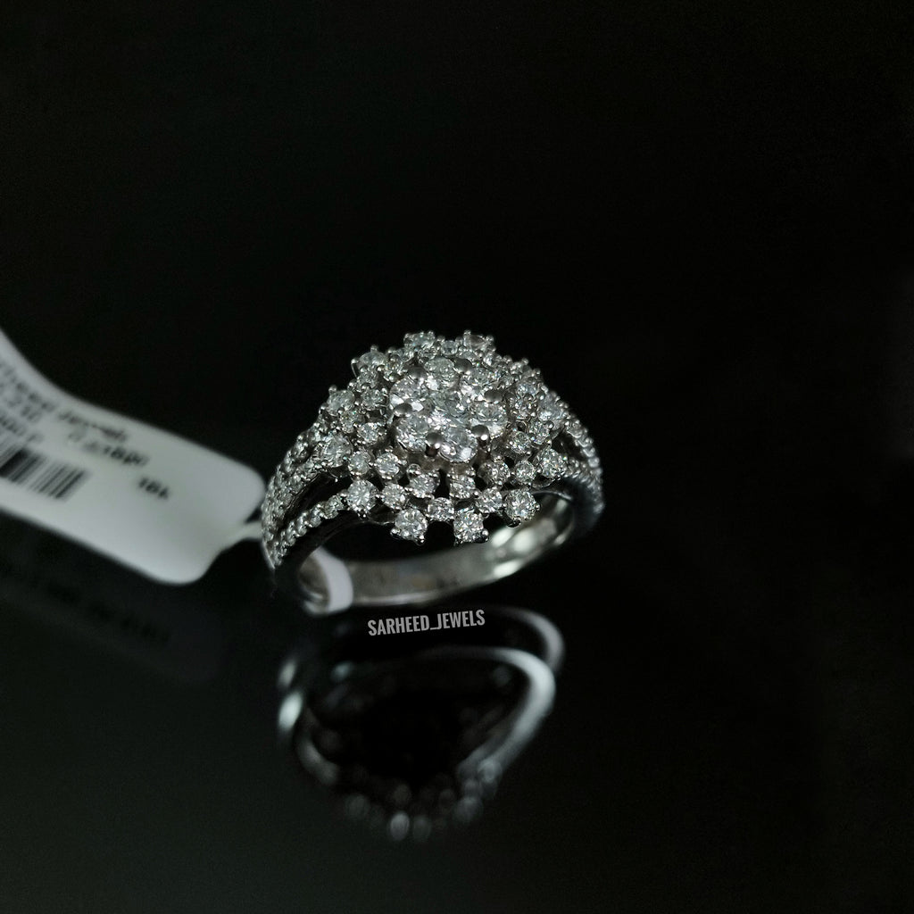 Diamond White Gold Ring