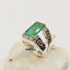 Natural Emerald Men Ring