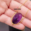 Natural Amethyst Gold Necklace