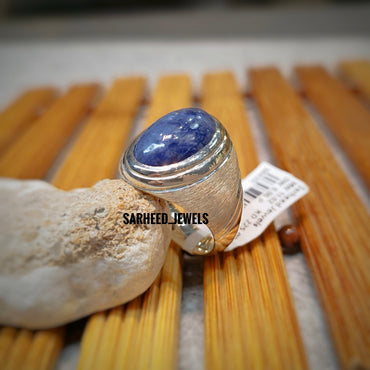 Natural Sapphire Men Ring