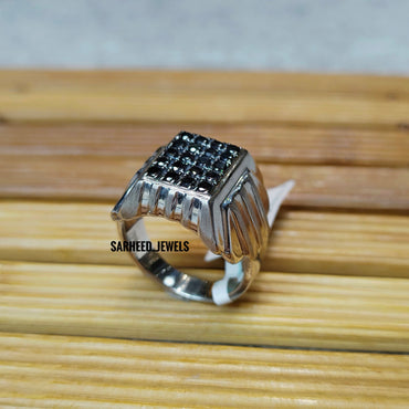 Black Diamond Men Ring