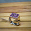 Natural Garnet and Diamond Men Ring