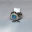Natural Opal and Diamond Men Ring