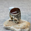 Natural Agate Men Ring