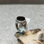 Natural Agate (Onyx) and Diamond Men Ring