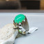 Natural Chrysoprase Men Ring