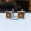 Diamond Steel Cufflinks