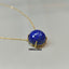 Natural Lapis Lazuli Gold Necklace