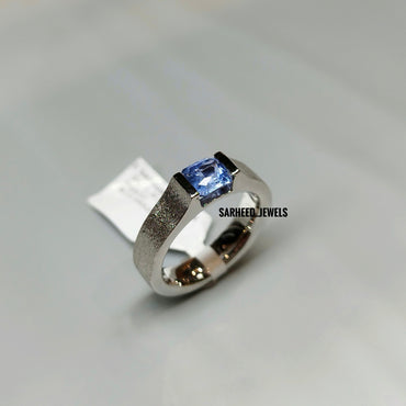 Natural Sapphire Men Ring